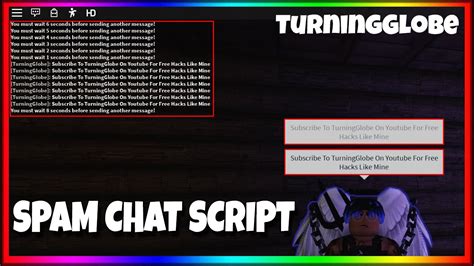 spam chat script.
